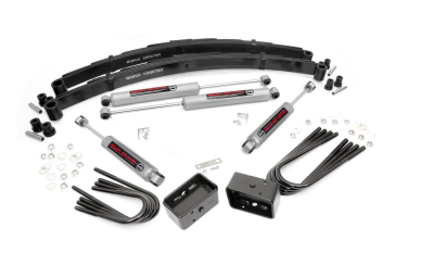 Rough Country - ROUGH COUNTRY 4 INCH LIFT KIT | GMC C15/K15 TRUCK/HALF-TON SUBURBAN 4WD (69-72)