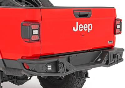 Rough Country - ROUGH COUNTRY REAR BUMPER | TUBULAR | JEEP GLADIATOR JT 4WD (2020-2022)
