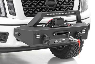 Rough Country - ROUGH COUNTRY EXO WINCH MOUNT KIT | NISSAN TITAN 2WD/4WD (2017-2021)