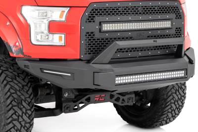 Rough Country - ROUGH COUNTRY MODULAR BUMPER W/SKIDPLATE | FRONT | FORD F-150 2WD/4WD (2015-2017)