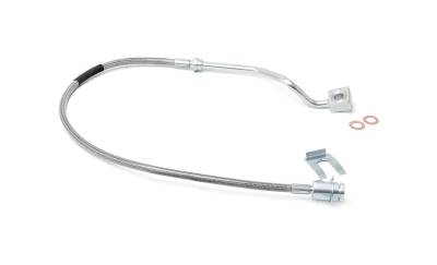 Rough Country - ROUGH COUNTRY BRAKE LINE | STAINLESS | REAR | 4-8 INCH LIFT | FORD SUPER DUTY (99-04)