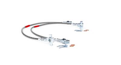 Rough Country - ROUGH COUNTRY BRAKE LINES | FRONT | 4-6 INCH | GMC C15/K15 TRUCK/HALF-TON SUBURBAN (71-78)