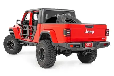 Rough Country - ROUGH COUNTRY CONTOURED DROP STEPS | JEEP GLADIATOR JT 4WD (2020-2022)