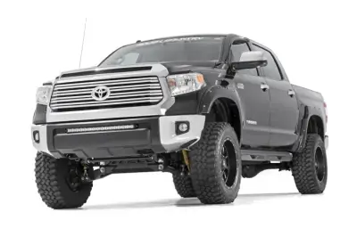 Rough Country - ROUGH COUNTRY DS2 DROP STEPS | CREWMAX CAB | TOYOTA TUNDRA 2WD/4WD (2007-2021)