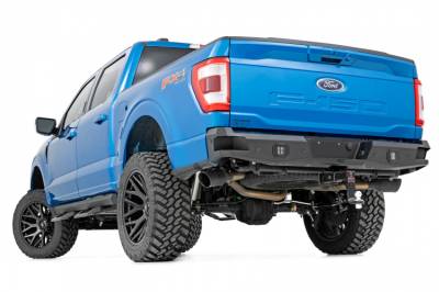 Rough Country - ROUGH COUNTRY SR2 ADJUSTABLE ALUMINUM STEPS | CREW CAB | FORD F-150 (15-22)/SUPER DUTY (17-22)