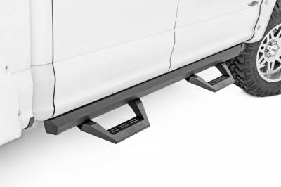 Rough Country - ROUGH COUNTRY SRX2 ADJ ALUMINUM STEP | CREW CAB | FORD F-150 (15-22)/SUPER DUTY (17-22)