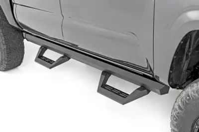 Rough Country - ROUGH COUNTRY SRX2 ADJ ALUMINUM STEP | DOUBLE CAB | TOYOTA TACOMA 2WD/4WD (05-22)