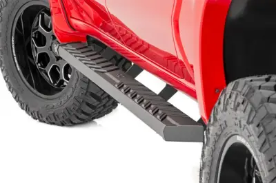 Rough Country - ROUGH COUNTRY BA2 RUNNING BOARD | SIDE STEP BARS | CHEVY/GMC 1500/2500HD (19-22)