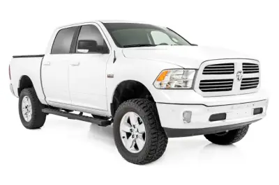 Rough Country - ROUGH COUNTRY BA2 RUNNING BOARD | SIDE STEP BARS | RAM 1500 (09-18)/2500 (10-22)