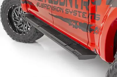 Rough Country - ROUGH COUNTRY DODGE HD2 RUNNING BOARDS (03-09 RAM 2500/3500 | QUAD CAB)