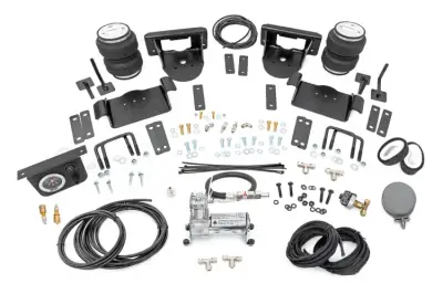 Rough Country - ROUGH COUNTRY AIR SPRING KIT W/COMPRESSOR 0-6" LIFTS | FORD F-150 4WD (15-20)