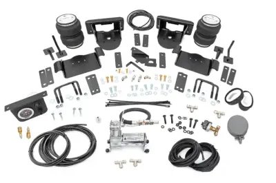 Rough Country - ROUGH COUNTRY AIR SPRING KIT W/COMPRESSOR 0-6" LIFTS | FORD F-150 4WD (21-23)