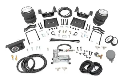 Rough Country - ROUGH COUNTRY AIR SPRING KIT W/COMPRESSOR CHEVY/GMC 1500 (07-18)