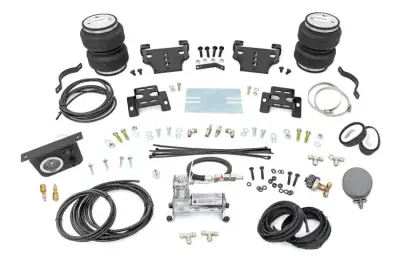 Rough Country - ROUGH COUNTRY AIR SPRING KIT W/COMPRESSOR CHEVY/GMC 2500HD (01-10)