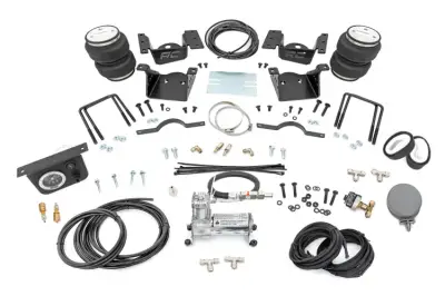 Rough Country - ROUGH COUNTRY AIR SPRING KIT W/COMPRESSOR CHEVY/GMC 2500HD/3500HD (2011-2019)