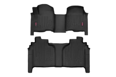 Rough Country - ROUGH COUNTRY FLOOR MATS CHEVY/GMC 1500 (19-22)