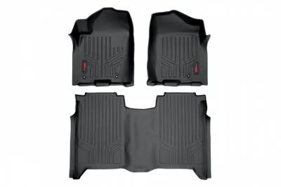 Rough Country - ROUGH COUNTRY FLOOR MATS FR & RR | CREW CAB | NISSAN TITAN 2WD/4WD (2004-2015)