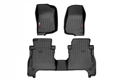 Rough Country - ROUGH COUNTRY FLOOR MATS JEEP GLADIATOR JT 4WD (20-22)