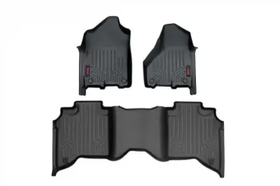 Rough Country - ROUGH COUNTRY FLOOR MATS RAM 2500/3500 2WD/4WD (19-22)