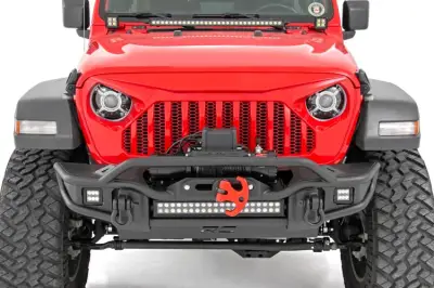 Rough Country - ROUGH COUNTRY HEADLIGHTS DRL HALO LED | 9" | JEEP GLADIATOR JT (20-25)/WRANGLER JL (18-25)