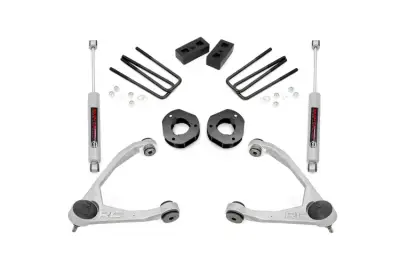 Rough Country - ROUGH COUNTRY 3.5" LIFT KIT CHEVY/GMC 1500 (07-18)