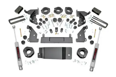 Rough Country - ROUGH COUNTRY 4.75 INCH LIFT KIT COMBO | CHEVY/GMC 1500 (14-15)