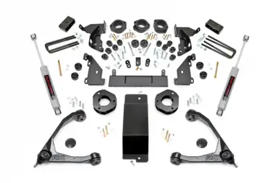 Rough Country - ROUGH COUNTRY 4.75 INCH LIFT KIT CHEVY/GMC 1500 (14-15)