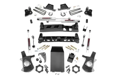 Rough Country - ROUGH COUNTRY 4 INCH LIFT KIT CHEVY SILVERADO & GMC SIERRA 1500 4WD (1999-2006 & CLASSIC)