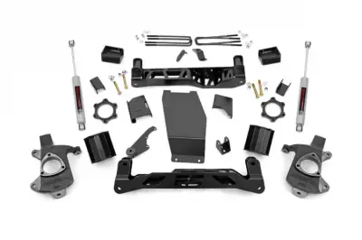Rough Country - ROUGH COUNTRY 5 INCH LIFT KIT CHEVY/GMC 1500 (14-18)