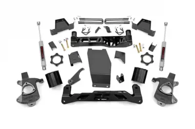 Rough Country - ROUGH COUNTRY 6 INCH LIFT KIT CHEVY/GMC 1500 (14-18)