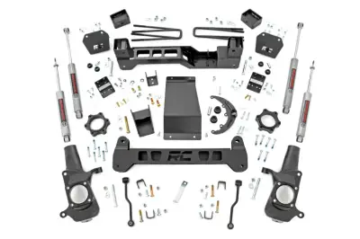 Rough Country - ROUGH COUNTRY 6 INCH LIFT KIT CHEVY/GMC SIERRA/SILVERADO 2500 4WD (1999-2004)