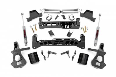 Rough Country - ROUGH COUNTRY 7" LIFT KIT CHEVY/GMC 1500 (14-18) 2WD
