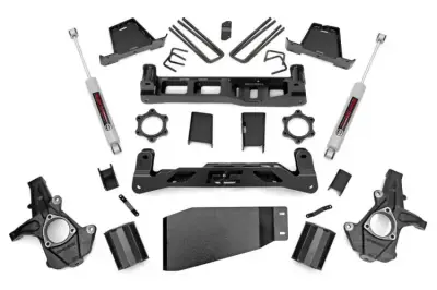Rough Country - ROUGH COUNTRY 7.5 INCH LIFT KIT CHEVY/GMC 1500 4WD (07-13)