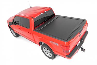 Rough Country - ROUGH COUNTRY RETRACTABLE BED COVER 5'7" BED | FORD F-150 (21-23)/F-150 LIGHTNING (2022)