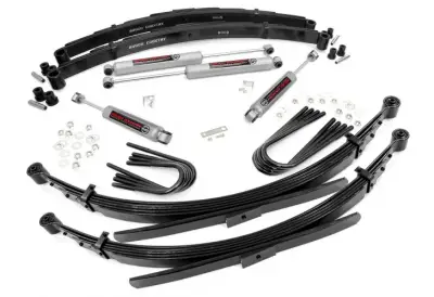 Rough Country - ROUGH COUNTRY 2 INCH LIFT KIT 56 INCH RR SPRINGS | CHEVY/GMC 3/4-TON SUBURBAN (88-91)