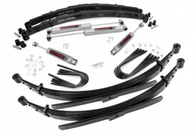 Rough Country - ROUGH COUNTRY 2 INCH LIFT 52 INCH REAR SPRINGS | CHEVY/GMC C20/K20 C25/K25 TRUCK (77-87)