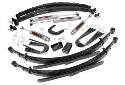 Rough Country - ROUGH COUNTRY 6 INCH LIFT KIT 56 INCH RR SPRINGS | CHEVY/GMC C20/K20 C25/K25 TRUCK (77-87)