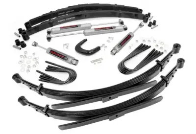 Rough Country - ROUGH COUNTRY 6 INCH LIFT KIT 52 INCH RR SPRINGS | CHEVY/GMC C20/K20 C25/K25 TRUCK (77-87)