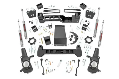 Rough Country - ROUGH COUNTRY 6 INCH LIFT KIT CHEVY/GMC 2500HD 4WD (01-10)