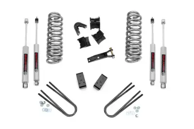 Rough Country - ROUGH COUNTRY 4 INCH LIFT KIT REAR BLOCKS | FORD F-100 4WD (1977-1979)
