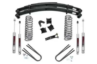 Rough Country - ROUGH COUNTRY 2.5 INCH LIFT KIT REAR SPRINGS | FORD F-100 4WD (1970-1976)