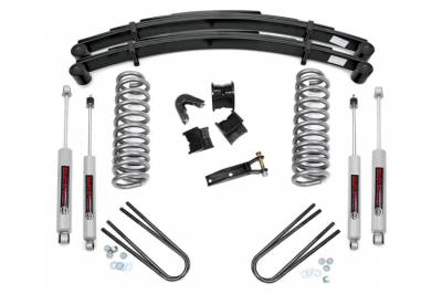Rough Country - ROUGH COUNTRY 2.5 INCH LIFT KIT REAR SPRINGS | FORD F-100 4WD (1977-1979)