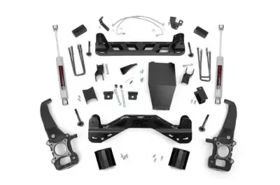Rough Country - ROUGH COUNTRY 4 INCH LIFT KIT FORD F-150 4WD (2004-2008)