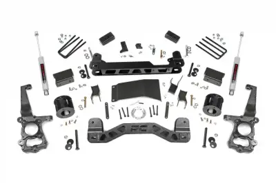 Rough Country - ROUGH COUNTRY 4 INCH LIFT KIT FORD F-150 4WD (2015-2020)