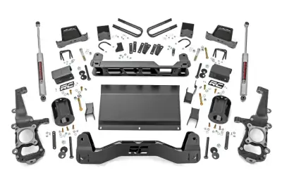 Rough Country - ROUGH COUNTRY 6 INCH LIFT KIT FORD F-150 4WD (2021-2022)