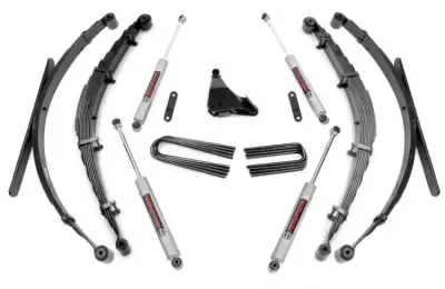 Rough Country - ROUGH COUNTRY 4 INCH LIFT KIT FORD SUPER DUTY 4WD (1999-2004)
