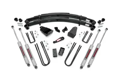 Rough Country - ROUGH COUNTRY 4 INCH LIFT KIT FORD F-250 4WD (1980-1986)