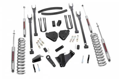 Rough Country - ROUGH COUNTRY 6 INCH LIFT KIT FORD SUPER DUTY 4WD (05-07)