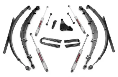 Rough Country - ROUGH COUNTRY 6 INCH LIFT KIT FORD SUPER DUTY 4WD (1999)