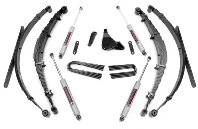 Rough Country - ROUGH COUNTRY 6 INCH LIFT KIT FORD SUPER DUTY 4WD (1999-2004)